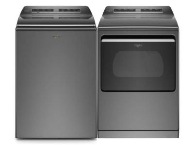 27" Whirlpool Top Load 6.0 cu.ft. Washer and 7.4 cu.ft. Dryer - YWED7120HC-WTW8127LC