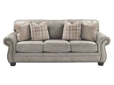 Olsberg Fabric Sofa in Steel - 4870138