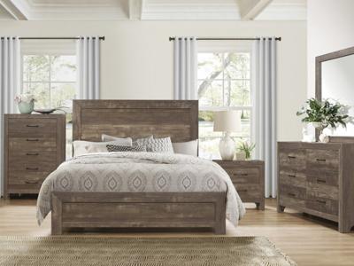 Corbin Collection King Panel 7pc Bedroom Set - 1534K-K