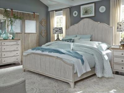 Farmhouse Reimagined 6 Piece Queen Panel Bedroom Set - 652-BR-QPBDMN