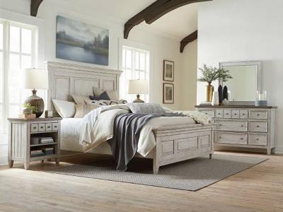 Heartland 6 pc Queen Panel Bedroom Set - 824-BR-QPBDMN