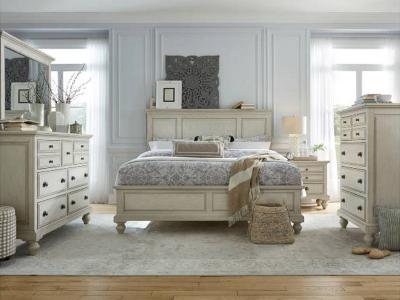 High Country 7 pc King Panel Bedroom Set - 697-BR-KPBDMCN