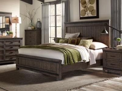 Thornwood Hills 7 Piece Queen Panel Bedroom Set - 759-BR-QPBDMCN