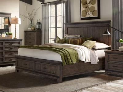 Thornwood Hills 7 Piece Queen Storage Bedroom Set - 759-BR-QSBDMCN