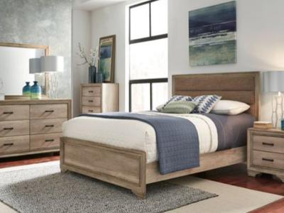 Sun Valley Collection 7 Piece Queen Storage Panel Bedroom Set - 439-BR-QUB, 439-BR31, 439-BR51, 439-BR41, 439-BR61