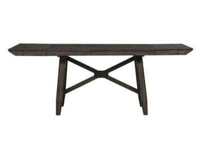 Double Bridge Trestle Table Set - 152-CD-TRS