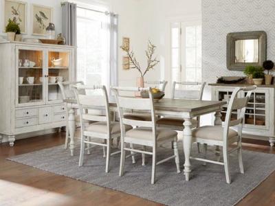 Whitney 7 Piece Dining Set - 661W-CD-7RLS