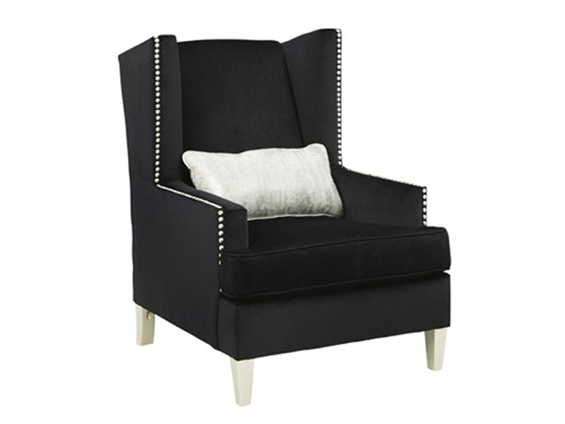 Signature Design by Ashley Harriotte Accent Chair in Black - 2620521