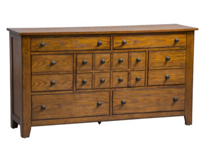 Grandpas Cabin 7 Drawer Dresser - 175-BR31