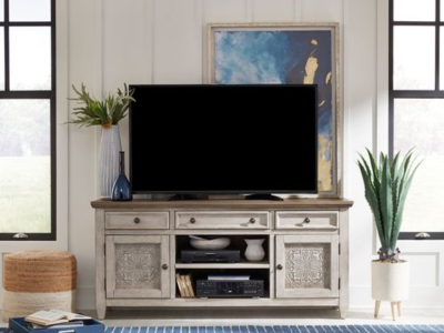 Heartland 66 Inch Tile TV Console - 824-TV66T