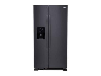 36" Whirlpool 25 Cu. Ft. Side-by-Side Refrigerator -  WRS335SDHB