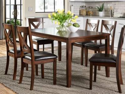 Thornton 7 Piece Rectangular Table Set - 164-CD-7RLS