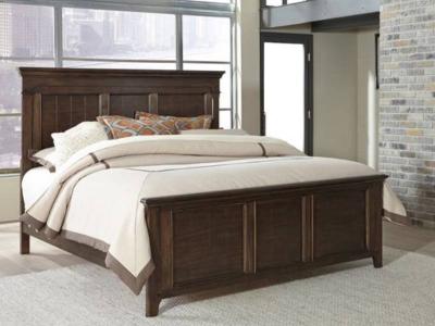 Saddlebrook Queen Panel Bed - 184-BR-QPB