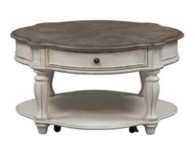 Magnolia Manor Collection Round Cocktail Table - 244-OT1011
