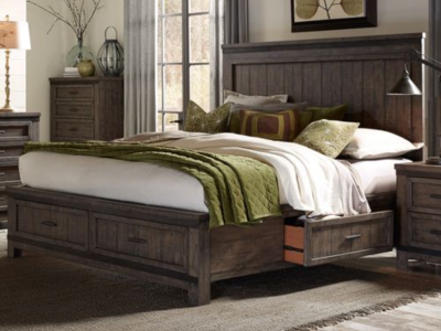 Thornwood Hills Queen Two Sided Storage Bed - 759-BR-Q2S