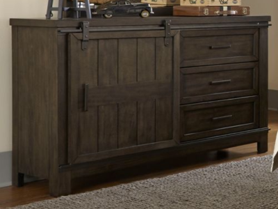 Thornwood Hills Barn Door Dresser - 759-BR30