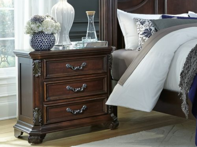 Messina Estates 3 Drawer Night Stand - 737-BR61