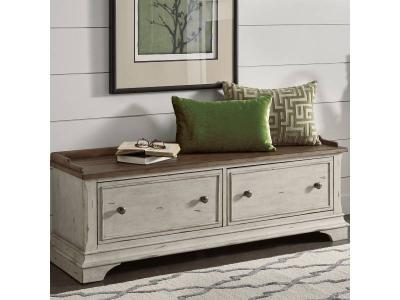 Morgan Creek Storage Hall Bench - 498-OT47