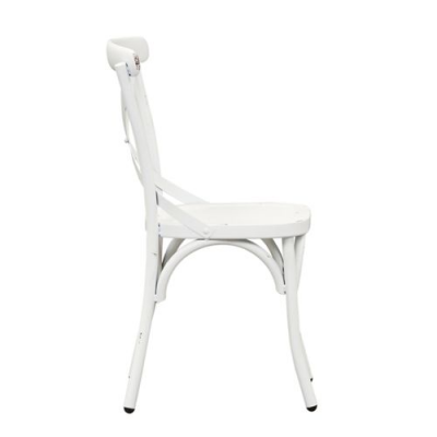 Vintage X Back Dining Chair in Antique White - 179-C3005-AW