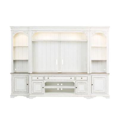 Magnolia Manor Collection Entertainment Center with Piers - 244-ENTW-ECP