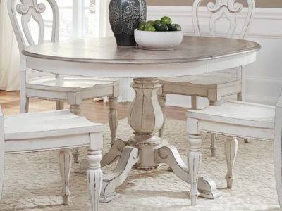 Magnolia Manor Collection Pedestal Table - 244-DR-PED