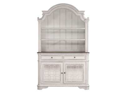 Magnolia Manor Collection Hutch & Buffet - 244-DR-HB