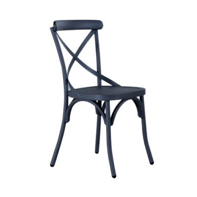 Vintage X Back Dining Chair in Navy - 179-C3005-N