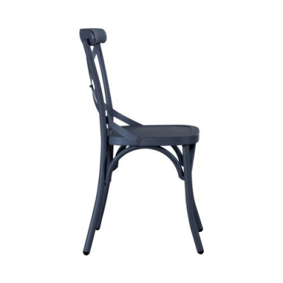 Vintage X Back Dining Chair in Navy - 179-C3005-N
