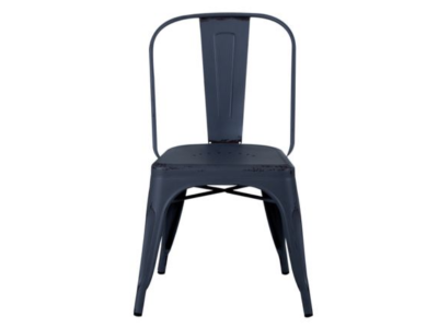Vintage Bow Back Dining Chair in Navy - 179-C3505-N