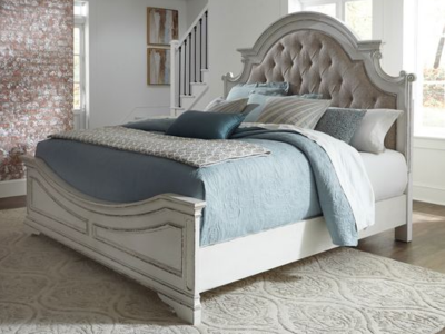 Magnolia Manor Collection King Upholstered Bed - 244-BR-KUB