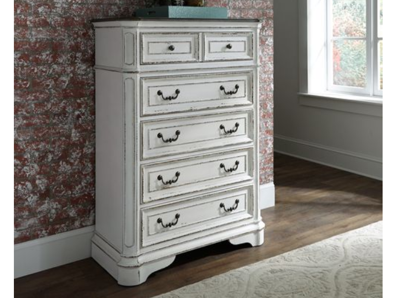 Magnolia Manor Collection 5 Drawer Chest - 244-BR41