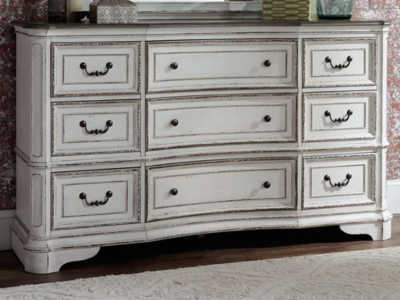 Magnolia Manor Collection 9 Drawer Dresser - 244-BR34