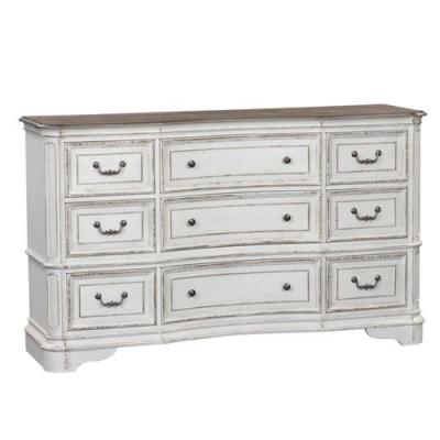 Magnolia Manor Collection 9 Drawer Dresser - 244-BR34