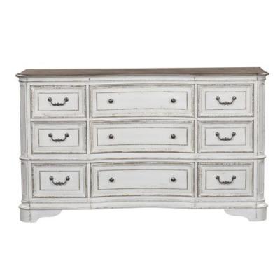 Magnolia Manor Collection 9 Drawer Dresser - 244-BR34