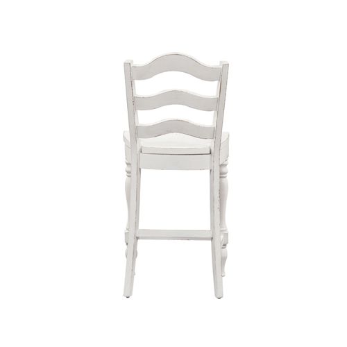 Magnolia Manor Collection Ladder Back Counter Chair - 244-B200024