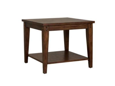  Lake House Square Lamp Table - 210-OT1023