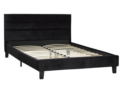 Queen Size Platform Bed In Black - LX895-Q-BLK