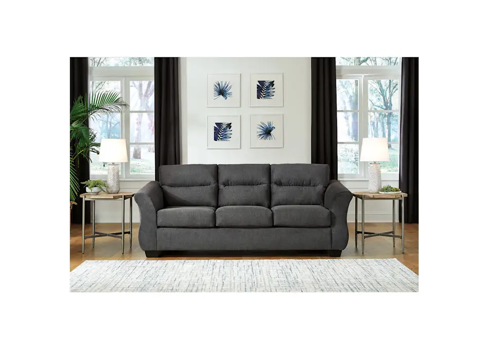 Signature Design by Ashley Furniture Miravel Sofa in Gunmetal - 4620438