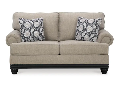 Signature Design by Ashley Furniture Elbiani Loveseat in Alloy - 3870435