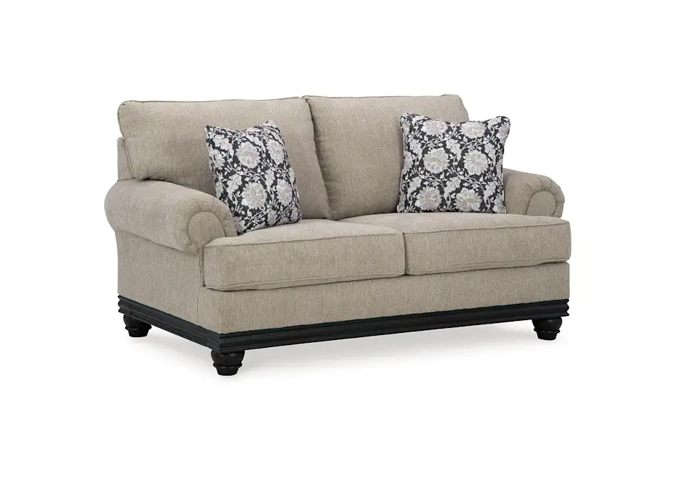 Signature Design by Ashley Furniture Elbiani Loveseat in Alloy - 3870435
