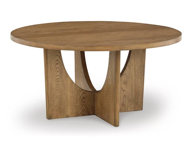 Signature Design by Ashley Dakmore Round Dining Room Table - D783-50