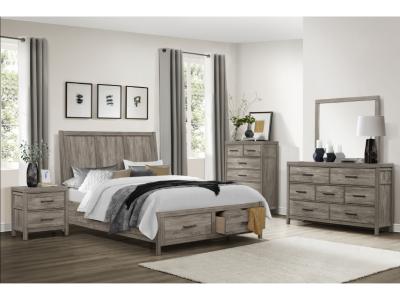 Harbour Collection King Size 6pc Bedroom Set - 1526K-1EK*1526-6,1526-5,1526-4