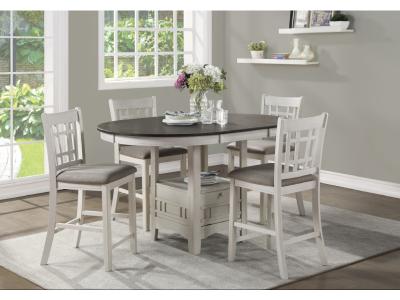Junipero Collection 5 Piece Dining Set - 2423W-362423W-24 (4)