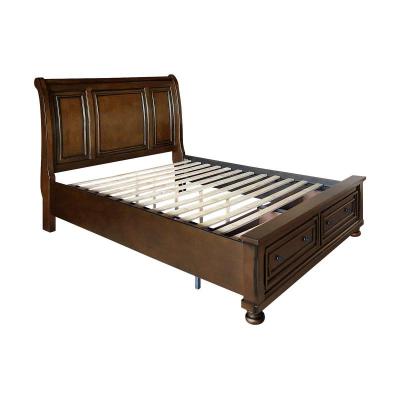 Cumberland Collection Eastern King Sleigh Platform Bed with Footboard Storage - 2159K-1EK*