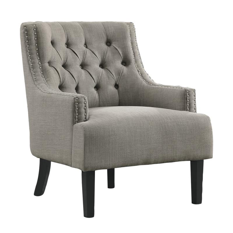 Charisma Collection Accent Chair in Textured Fabric - 1194TP