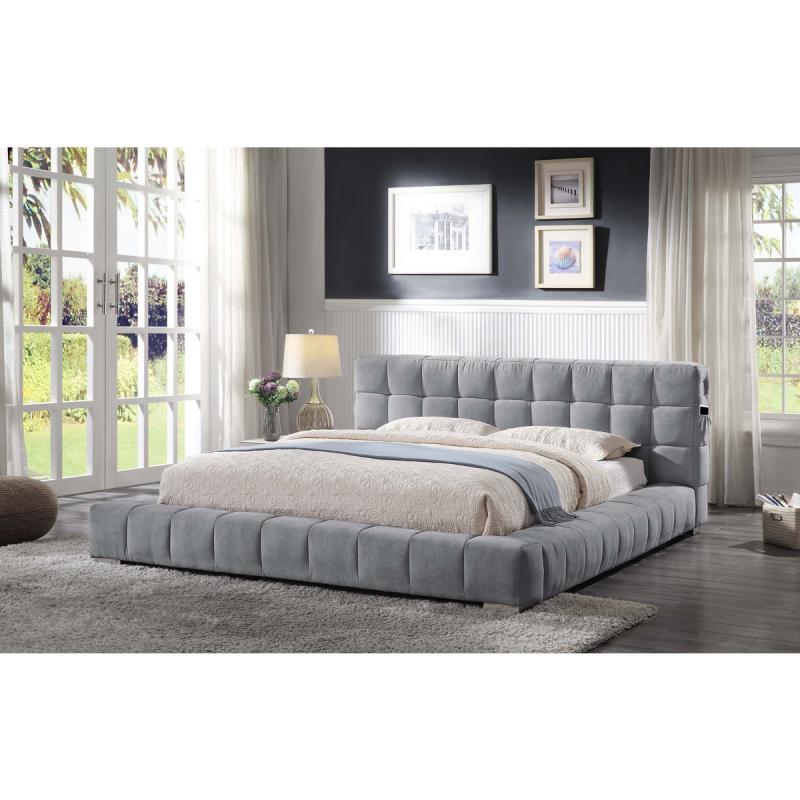 Alina Collection King Bed with an USb Port - 5780NK