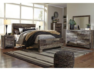 Benchcraft Derekson 7 Piece Queen Panel Bedroom Set - B200-31, B200-36, B200-46, B200-92, B200-57 / B200-54 / B200-96