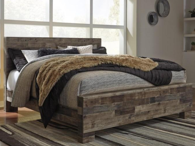 Benchcraft Derekson 6 Piece King Panel Bedroom Set - B200-31, B200-46, B200-92, B200-58 / B200-56 / B200-97