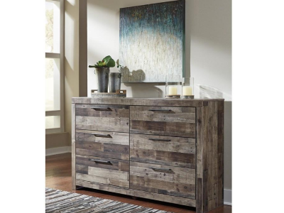 Benchcraft Derekson 6 Piece King Panel Bedroom Set - B200-31, B200-46, B200-92, B200-58 / B200-56 / B200-97