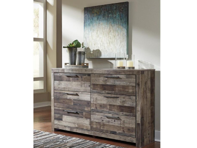 Benchcraft Derekson 6 Piece Twin Panel Bedroom Set - B200-31, B200-46, B200-92, B200-53 / B200-52 / B200-83